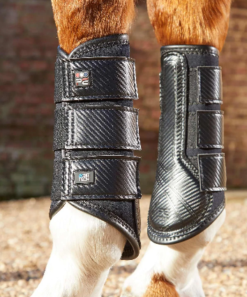 Premier Equine Carbon Air-Tech Single Locking Brushing Boots