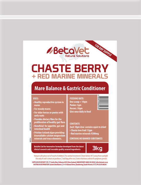 Betavet Chaste Berry + Red Marine Minerals