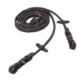 Schockemohle Durasoft Rolled Grip Reins - with buckle