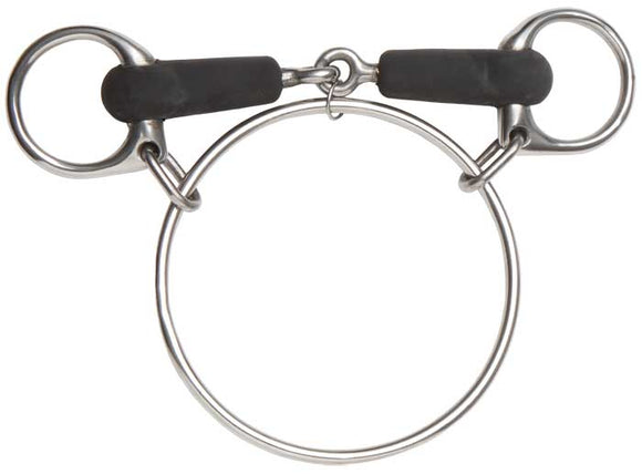 Zilco Rubber Mouth Dexter Snaffle