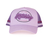 Hitchley & Harrow Trucker Cap - Lilac & Purple