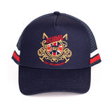 Hitchley & Harrow Trucker Cap - EQ Navy & Red