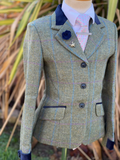 LP Designs Child’s Green Gamekeeper Tweed Jacket