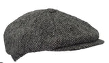 W & H Harris Tweed 8-Panel Thomas Baker Boy Cap