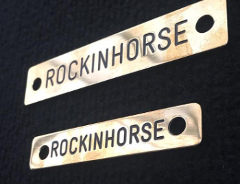 RockinHorse Brass Name Plate
