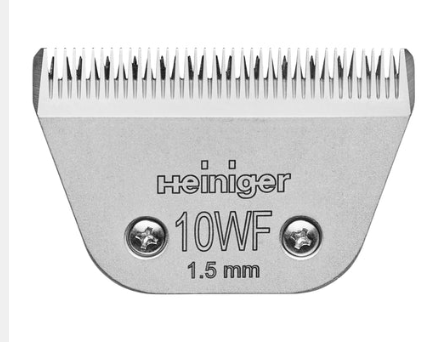 Heiniger Clipper Blades 10 Wide Fine