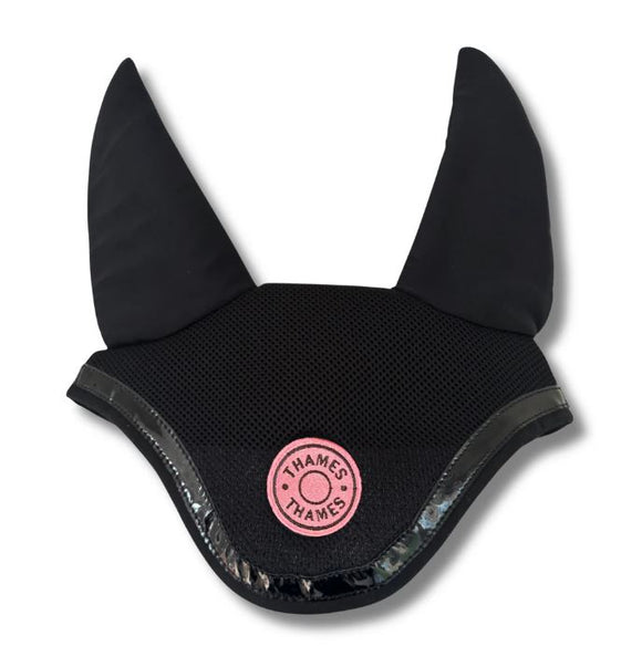 Thames St Edwards Ear Bonnet - Candy Pink