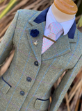 LP Designs Child’s Green Gamekeeper Tweed Jacket