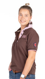 Hitchley & Harrow Loose Fit Polo - EL126 - Espresso