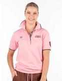 Hitchley & Harrow Loose Fit Polo - EL127 - Candy Pink