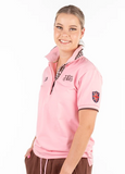 Hitchley & Harrow Loose Fit Polo - EL127 - Candy Pink