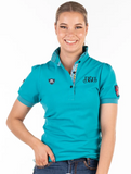 Hitchley & Harrow Fitted Polo - E242 - Turquoise