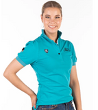 Hitchley & Harrow Fitted Polo - E242 - Turquoise