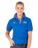 Hitchley & Harrow Fitted Polo - E243 - Cobalt Blue