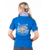 Hitchley & Harrow Fitted Polo - E243 - Cobalt Blue