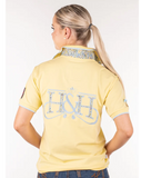 Hitchley & Harrow Loose Fit Polo - EL131 - Lemon