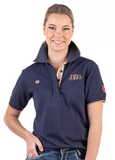 Hitchley & Harrow Loose Fit Polo - EL140 - Navy