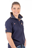 Hitchley & Harrow Loose Fit Polo - EL140 - Navy