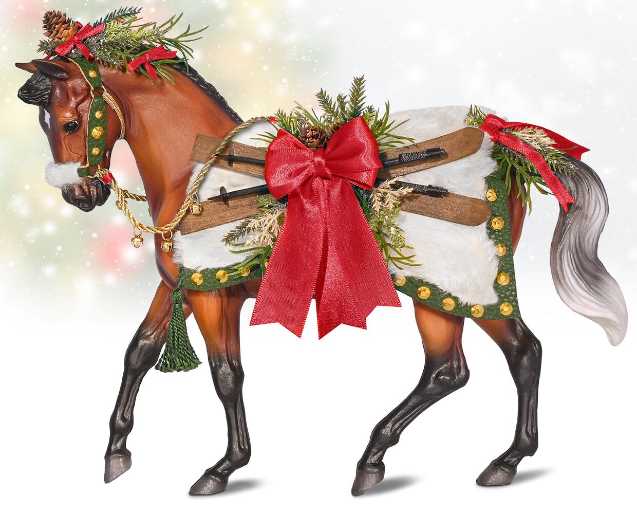 Breyer Christmas Horse Summit Grains and Saddlery