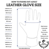 Oxley Outfitters Adult Genuine Leather Gloves
