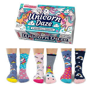 Unicorn Daze Gift Box of Kids Socks