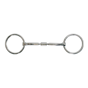Platinum Loose Ring Snaffle with Roller
